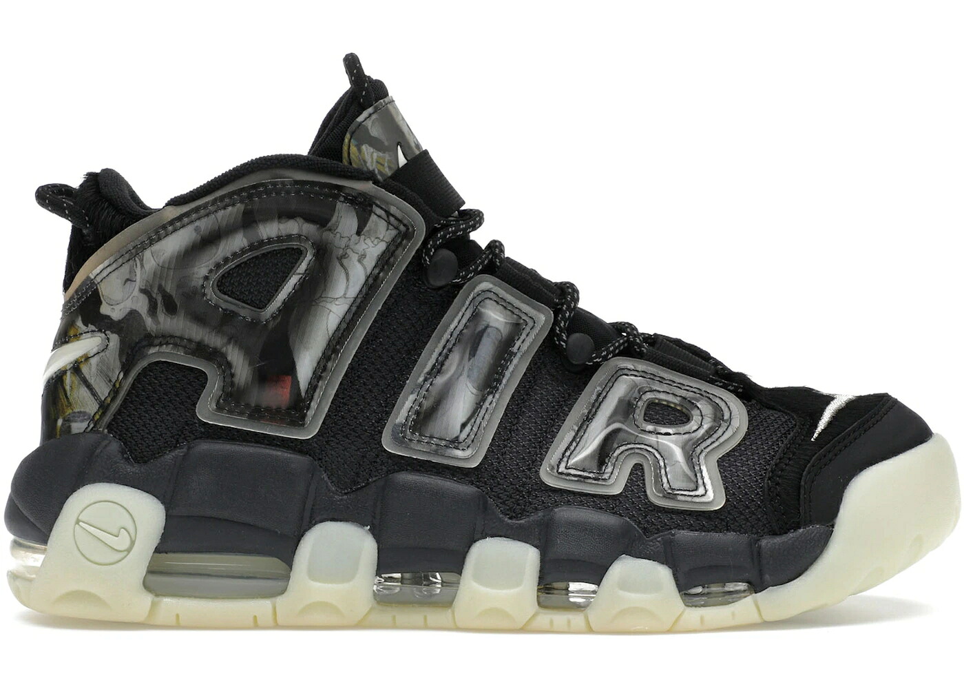 ナイキ 繰り上げるペース 純一無雑 プラチナム エアモアアップテンポ モアテン スニーカー メンズ NIKE AIR MORE UPTEMPO UTAGAWA KUNIYOSHI / OFF NOIR SAIL PURE PLATINUM