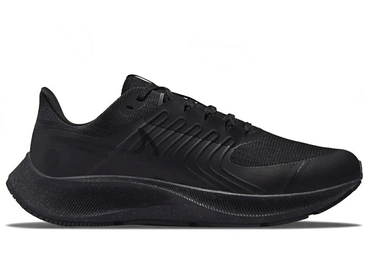 ナイキ ズーム ペガサス 黒色 ブラック 灰色 グレー ズームペガサス スニーカー メンズ NIKE AIR ZOOM PEGASUS 38 SHIELD BLACK ANTHRACITE / BLACK ANTHRACITE IRON GREY BLACK