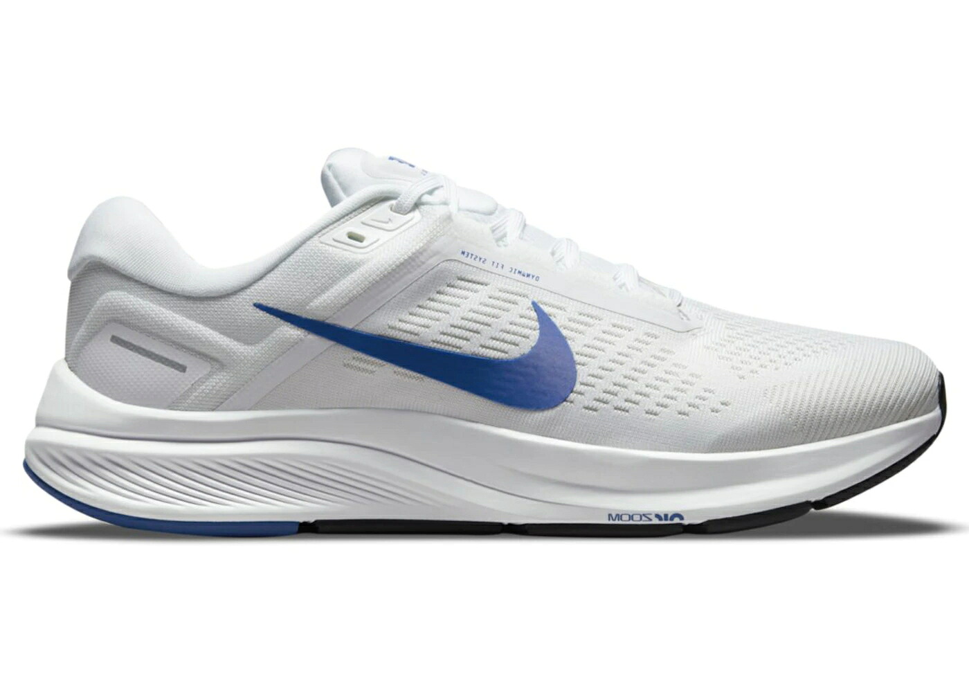ナイキ 望遠レンズ 白いこと 白いこと 純然たる プラチナム 黒いこと 黒いこと スニーカー メンズ NIKE AIR ZOOM STRUCTURE 24 WHITE HYPER ROYAL / WHITE PURE PLATINUM BLACK HYPER