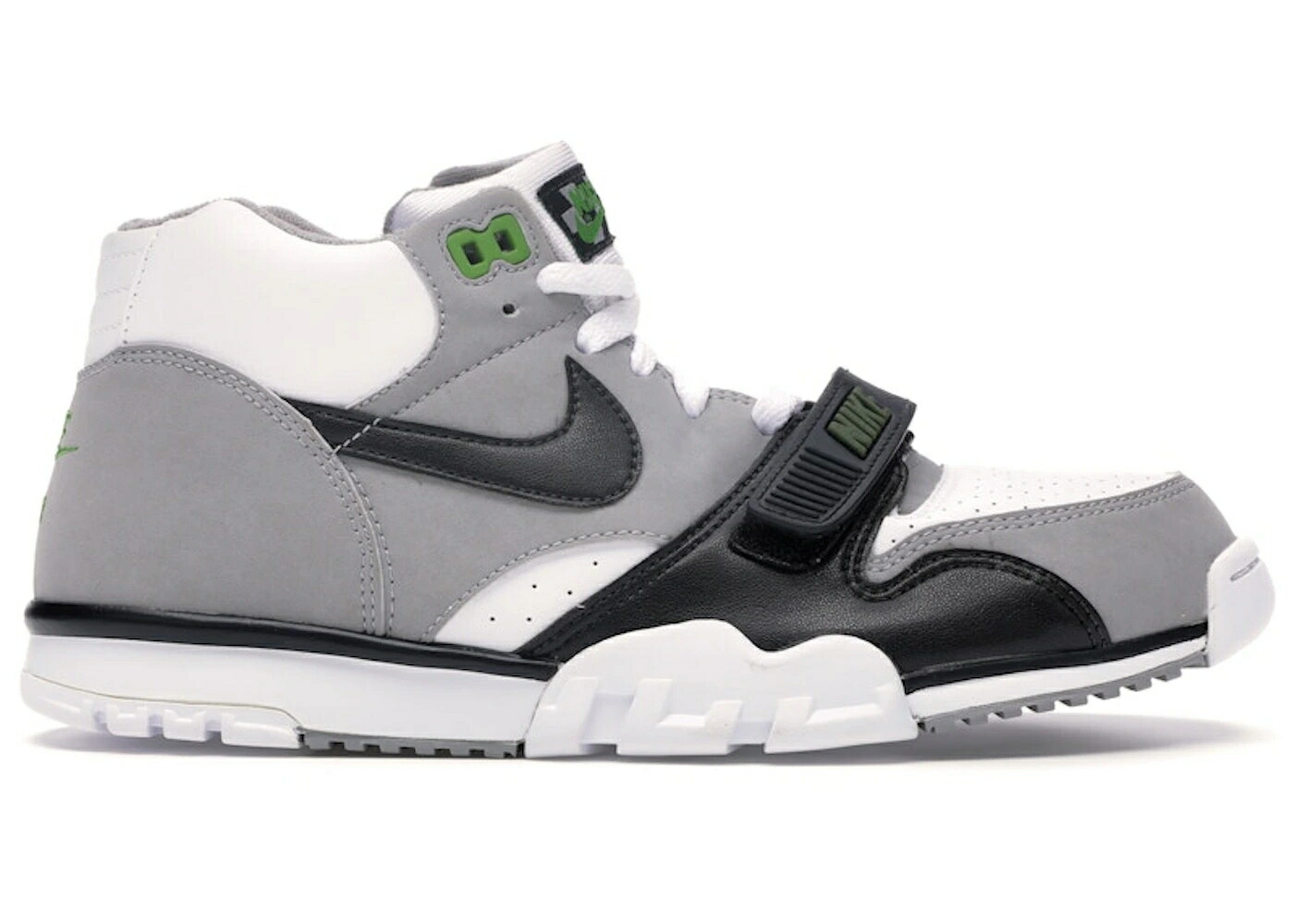 ナイキ 調教師 ミッド 白いこと 白いこと 黒いこと 黒いこと 大気圏調教師 スニーカー メンズ NIKE AIR TRAINER 1 MID CHLOROPHYLL (2008) / WHITE BLACK CHLOROPHYLL MEDIUM