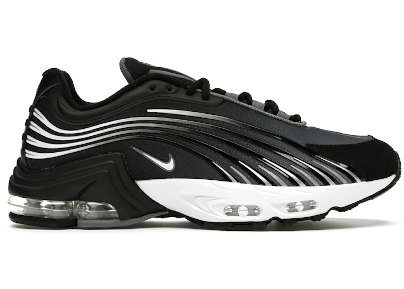 ナイキ マックス 黒色 ブラック 灰色 グレー 銀色 シルバー エアマックスプラス スニーカー メンズ NIKE AIR MAX PLUS II BLACK SMOKE GREY / BLACK SMOKE GREY REFLECT SILVER|スニケス