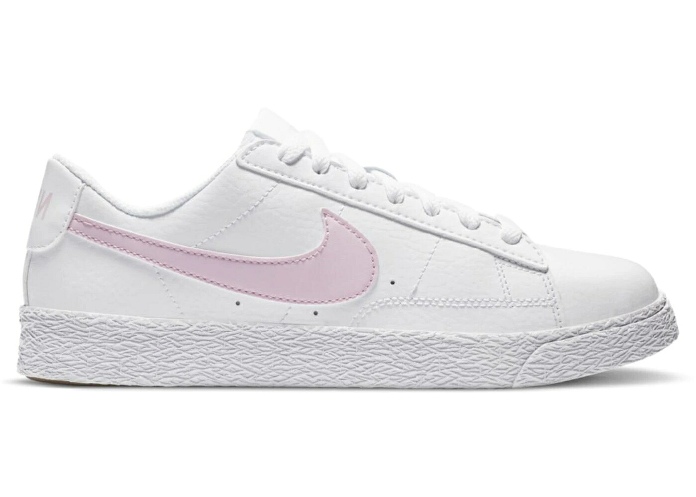 ナイキ ブレイザー 白いこと 白いこと さくら色 お坊っちゃん キッズ NIKE BLAZER LOW WHITE PINK FOAM (GS) / WHITE PINK FOAM もの言う花 マタニティ スニーカー
