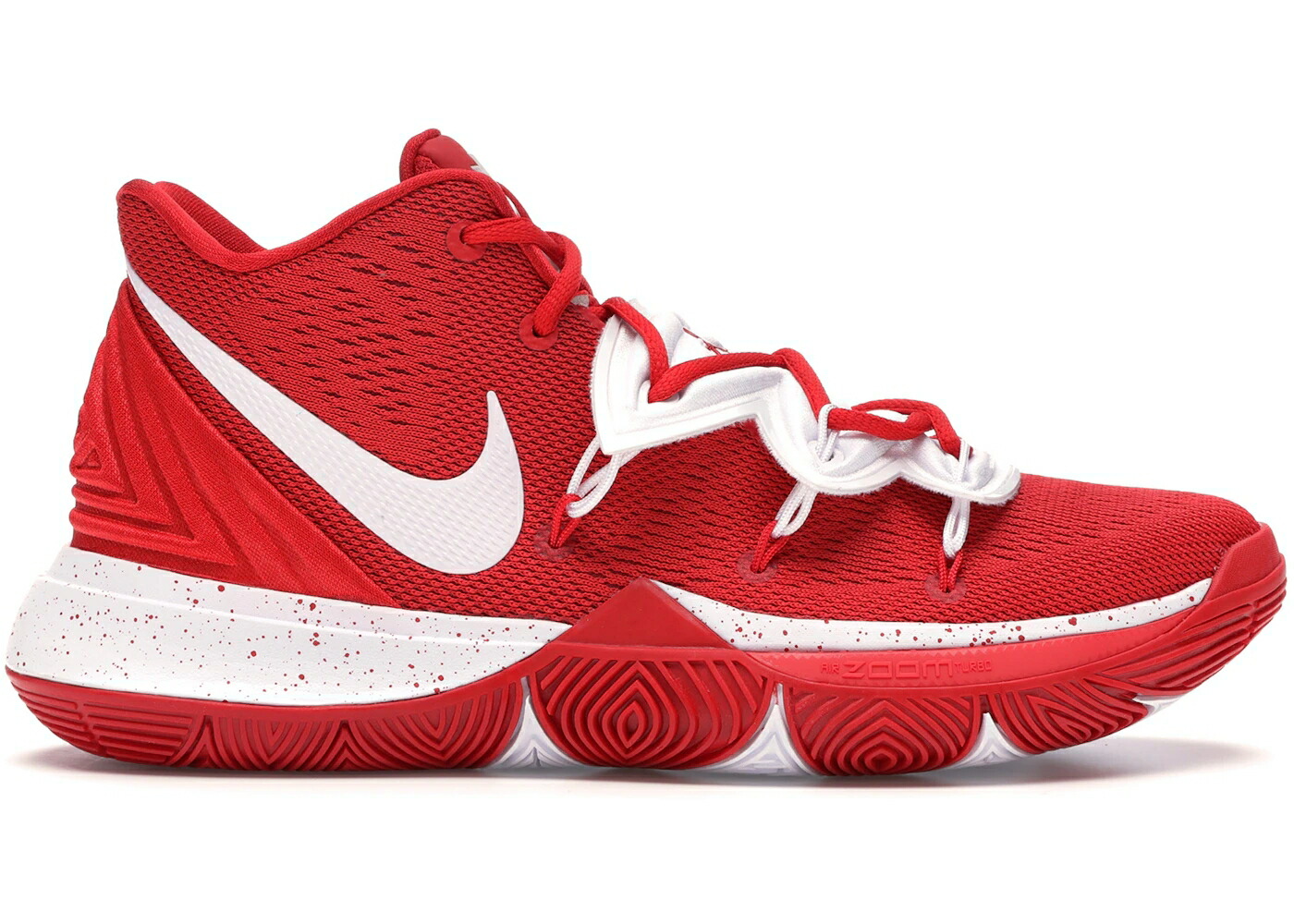 ナイキ カイリー 野球クラブ 赤 赤いこと 白いこと 白いこと スニーカー メンズ NIKE KYRIE 5 TEAM UNIVERSITY RED WHITE / UNIVERSITY RED WHITE