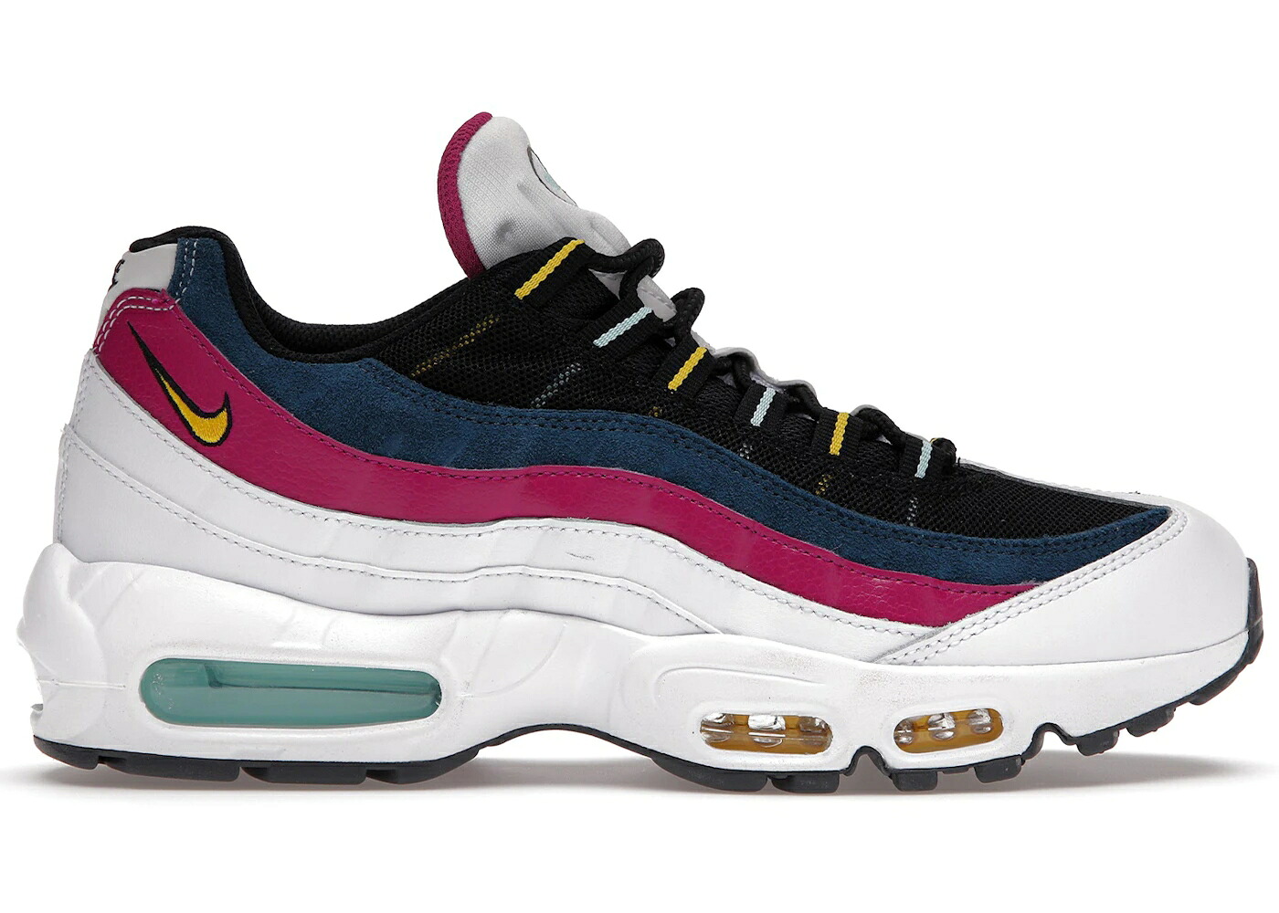 ナイキ マックス 白いこと 白いこと 青み 青色 大気圏マックス スニーカー メンズ NIKE AIR MAX 95 CACTUS FLOWER / WHITE VALERIAN BLUE CACTUS