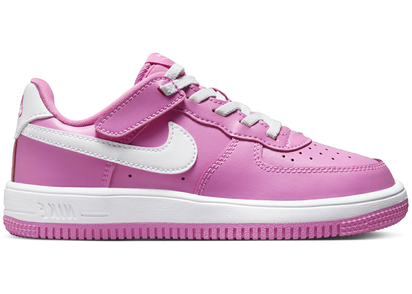 ナイキ サクラ色 白いこと 白いこと お坊っちゃん キッズ NIKE FORCE 1 LOW EASYON PLAYFUL PINK WHITE (なおなお書き) / PLAYFUL PINK WHITE もの言う花 マタニティ スニーカー