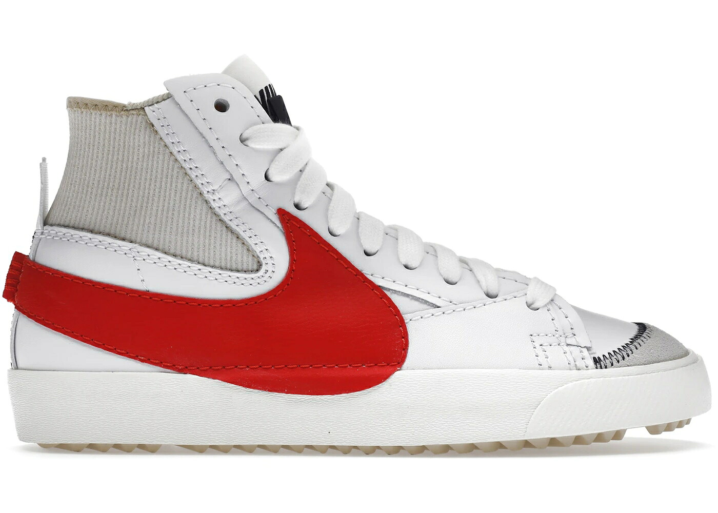 ナイキ ブレイザー ミッド ジャンボ 白いこと 白いこと 赤 赤いこと スニーカー メンズ NIKE BLAZER MID 77 JUMBO WHITE HABANERO RED / WHITE RATTAN WHITE HABANERO RED