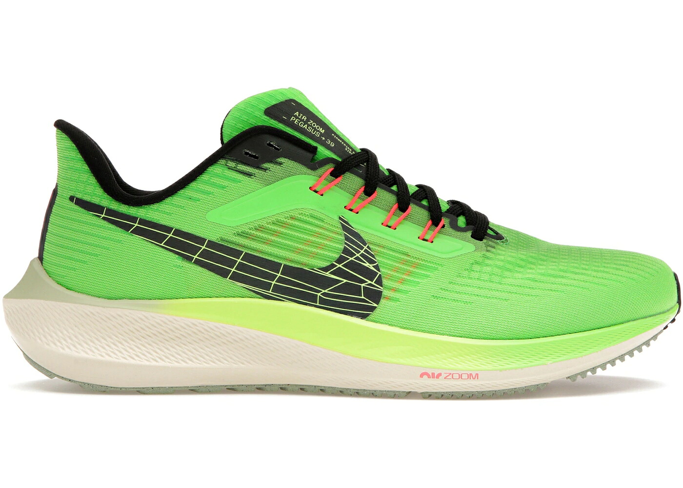 ナイキ 望遠レンズ ペガサス スクリーム 緑 緑であること 望遠レンズペガサス スニーカー メンズ NIKE AIR ZOOM PEGASUS 39 EKIDEN SCREAM GREEN / SCREAM GREEN COCONUT MILK