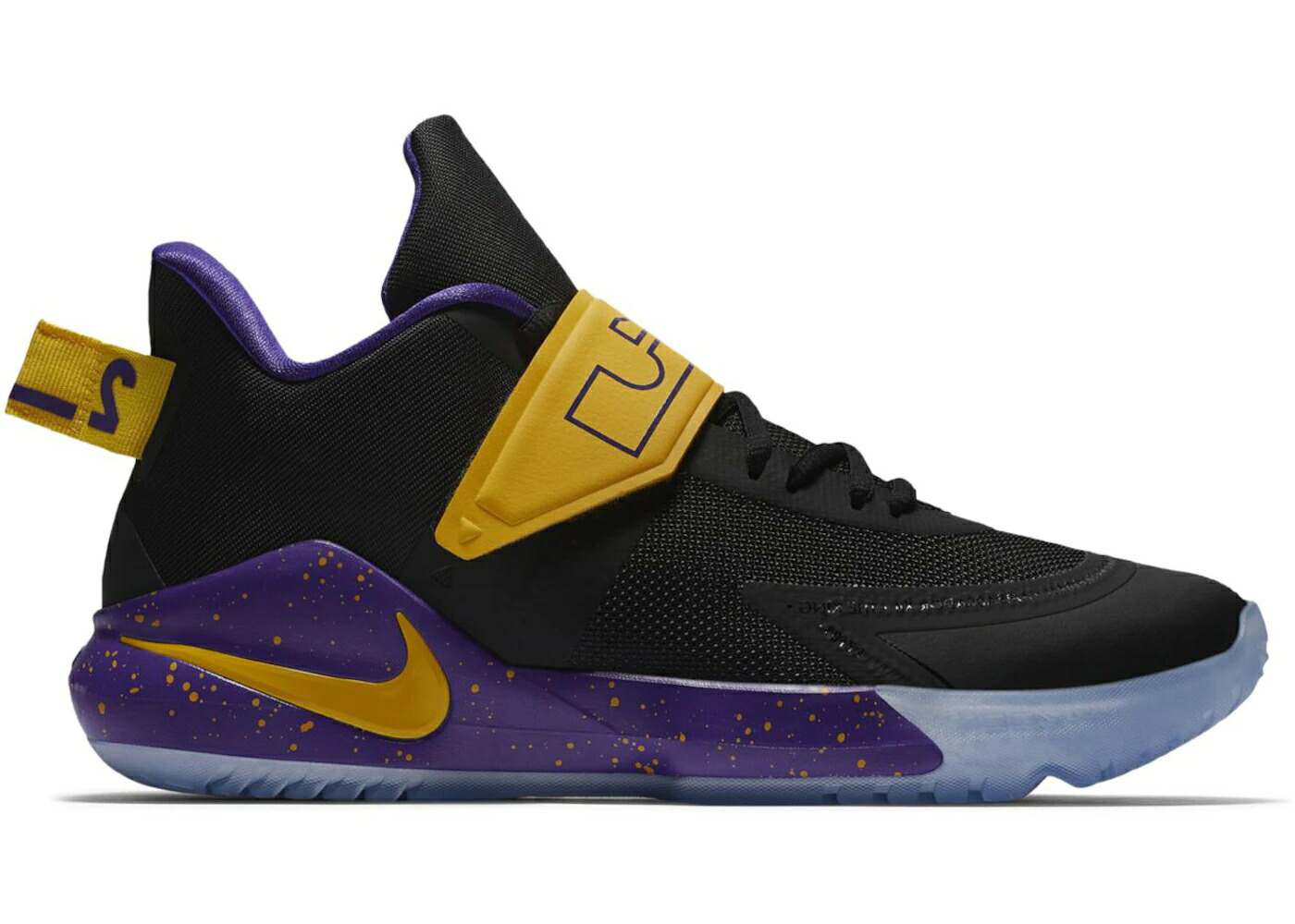 ナイキ 大使 レイカーズ 黒いこと 黒いこと 活動の領域 紫 パープル スニーカー メンズ NIKE AMBASSADOR 11 LAKERS / BLACK AMARILLO FIELD PURPLE