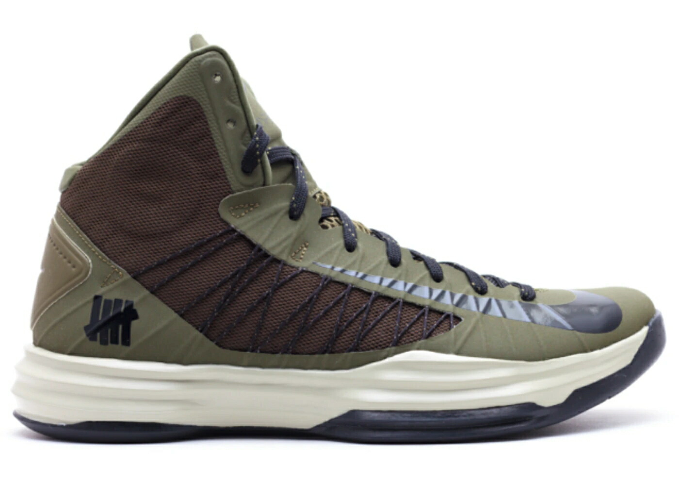 ナイキ ハイパーダンク アンディフィーテッド オリーブ スニーカー メンズ NIKE HYPERDUNK UNDEFEATED BRING BACK PACK OLIVE / MEDIUM OLIVE DARK LODEN