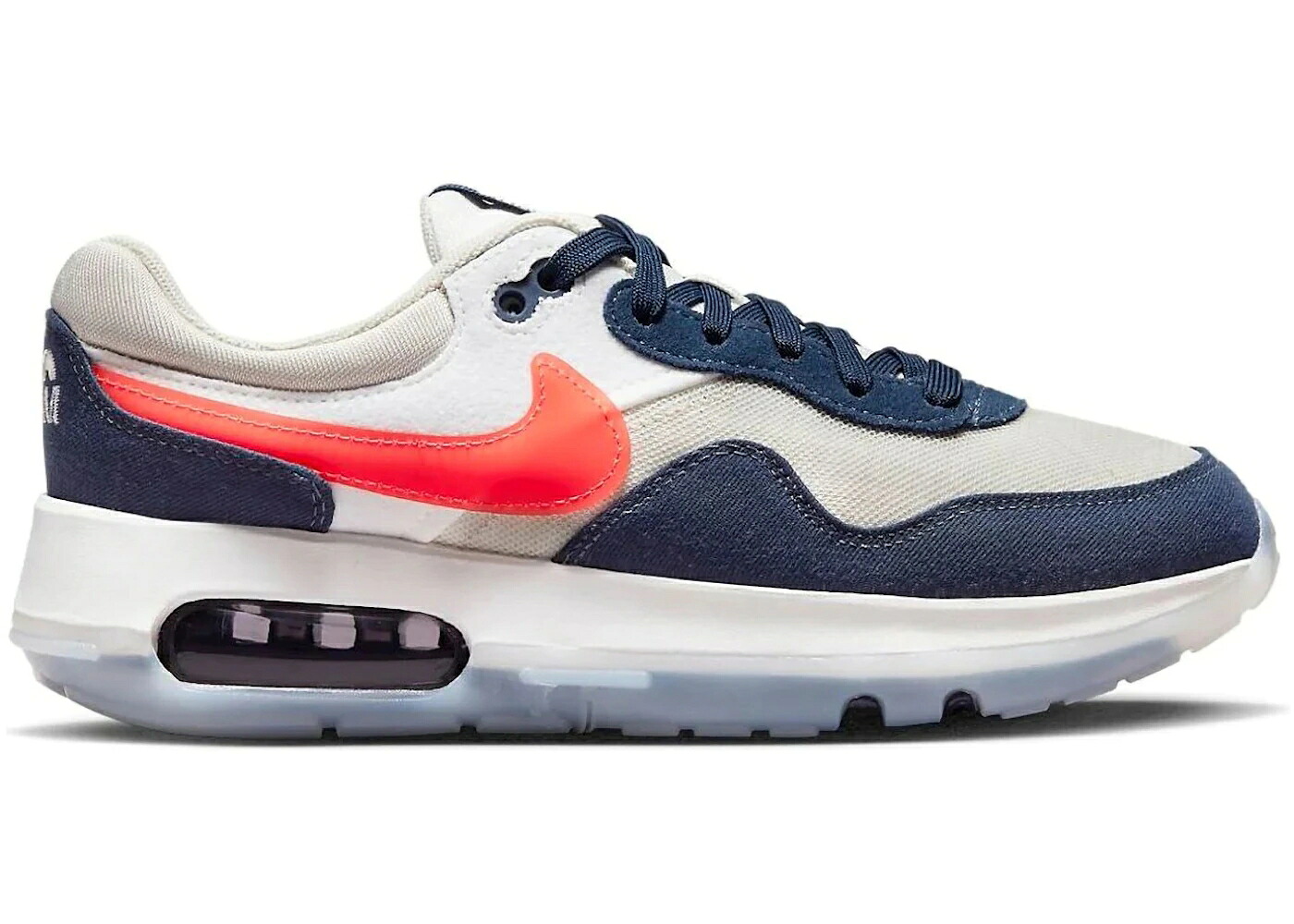 ナイキ マックス 紺色 米国海軍 大気圏マックス お坊っちゃん キッズ NIKE AIR MAX MOTIF LIGHT BONE MIDNIGHT NAVY (GS) / LIGHT BONE MIDNIGHT NAVY SUMMIT もの言う花 マタニティ スニーカー