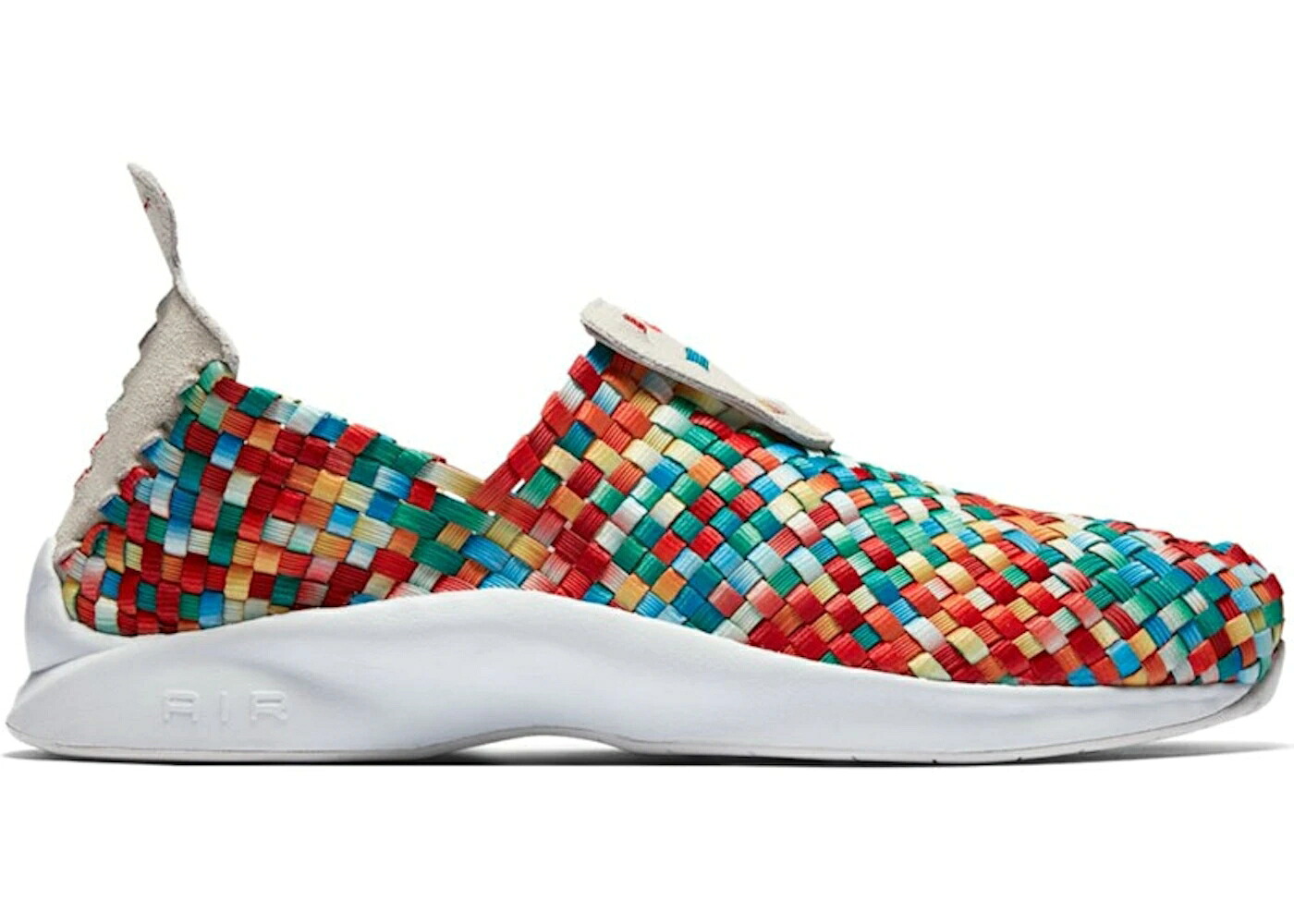 ナイキ ウーブン 虹色 虹霓 野球クラブ 橙 オレンジ色 闘技場 スニーカー メンズ NIKE AIR WOVEN RAINBOW (2017) / LIGHT BONE TEAM ORANGE STADIUM