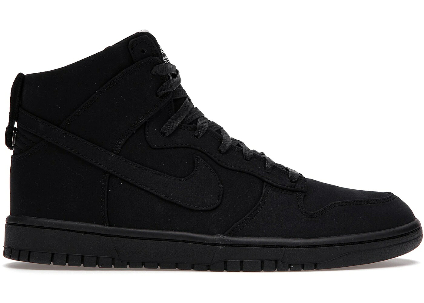 ナイキ ダンク 御機嫌 表どおり 黒いこと 黒いこと ダンクハイ スニーカー メンズ NIKE DUNK HIGH DOVER STREET MARKET BLACK / BLACK BLACK