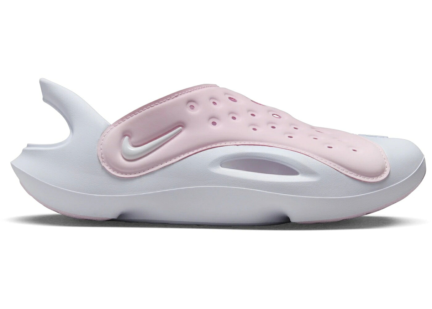 ナイキ アクア スウッシュ スウォッシュ さくら色 白いこと 白いこと お坊っちゃん キッズ NIKE AQUA SWOOSH PINK FOAM WHITE (GS) / PINK FOAM WHITE もの言う花 マタニティ スニーカー