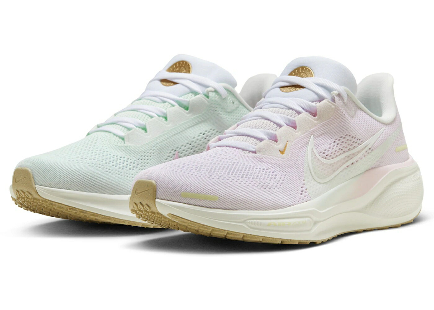 ナイキ ズーム ペガサス 緑 グリーン ピンク 白色 ホワイト ズームペガサス WOMEN'S スニーカー レディース NIKE AIR ZOOM PEGASUS 41 BARELY GREEN PLAYFUL PINK (WOMEN'S) / BARELY GREEN PLAYFRUL PINK WHITE