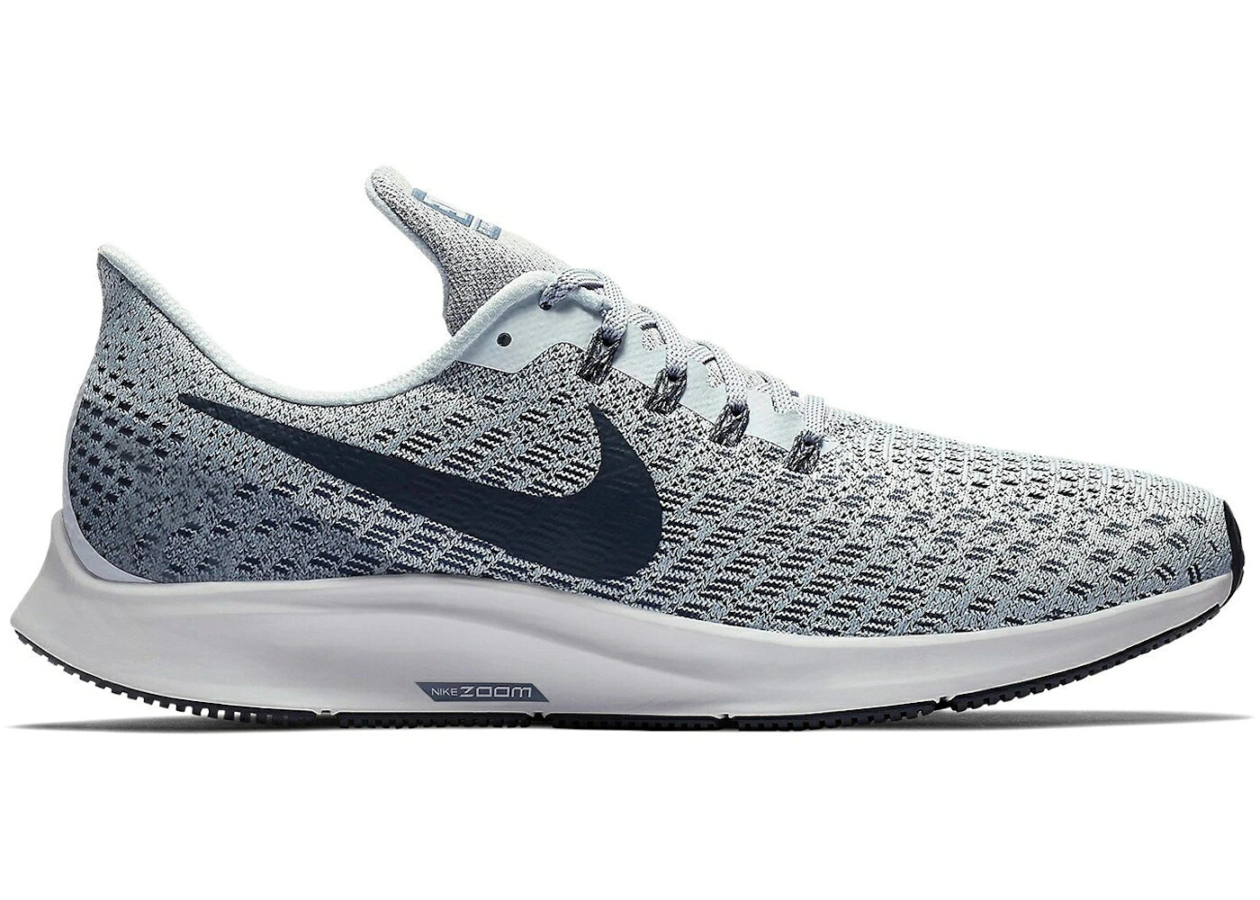 ナイキ ズーム ペガサス 灰色 グレー サンダー 青色 ブルー ズームペガサス スニーカー メンズ NIKE AIR ZOOM PEGASUS 35 FOOTBALL GREY / FOOTBALL GREY THUNDER BLUE｜スニケス