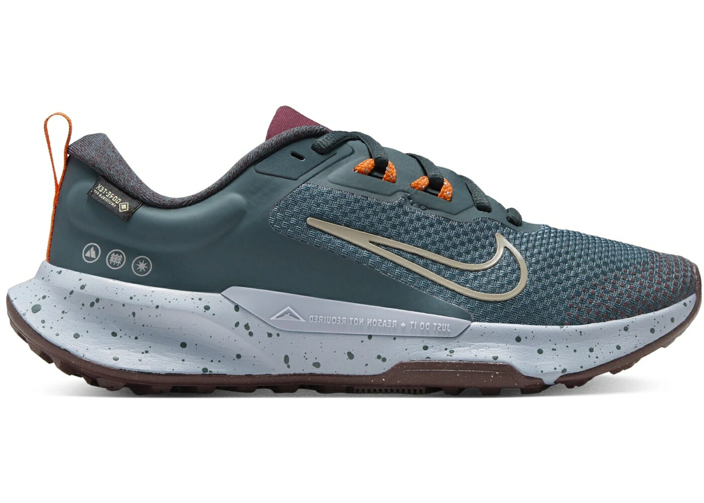 ナイキ ゴアテックス ディープ ナイト マルーン 橙 オレンジ カーキ WOMEN'S スニーカー レディース NIKE JUNIPER TRAIL 2 GORE-TEX DEEP JUNGLE NIGHT MAROON SAFETY ORANGE KHAKI (WOMEN'S) / DEEP JUNGLE NIGHT MAROON SAFETY