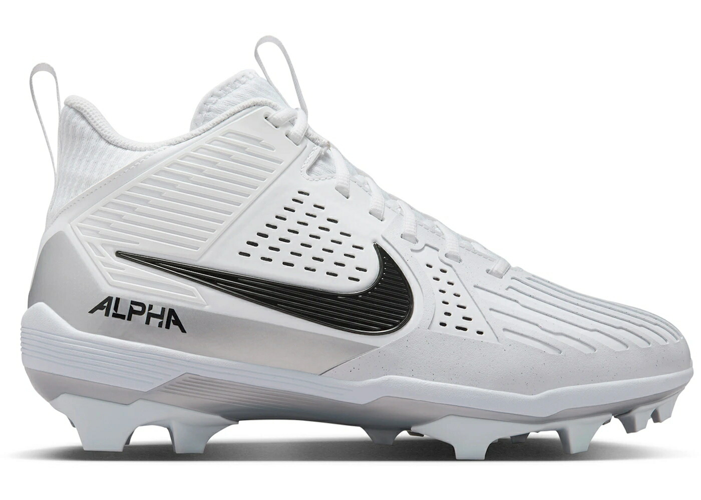 ナイキ アルファ 白いこと 白いこと しろがね色 しろがね色 黒いこと 黒いこと スニーカー メンズ NIKE ALPHA MENACE STRONG WHITE METALLIC SILVER BLACK / WHITE METALLIC SILVER BLACK