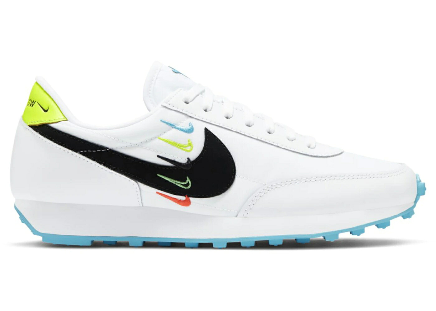 ナイキ 白いこと 白いこと 青碧 青碧 黒いこと 黒いこと WOMEN\u0027S スニーカー レディース NIKE DAYBREAK SE WHITE BLUE FURY (WOMEN\u0027S) / WHITE BLUE FURY VOLT BLACK