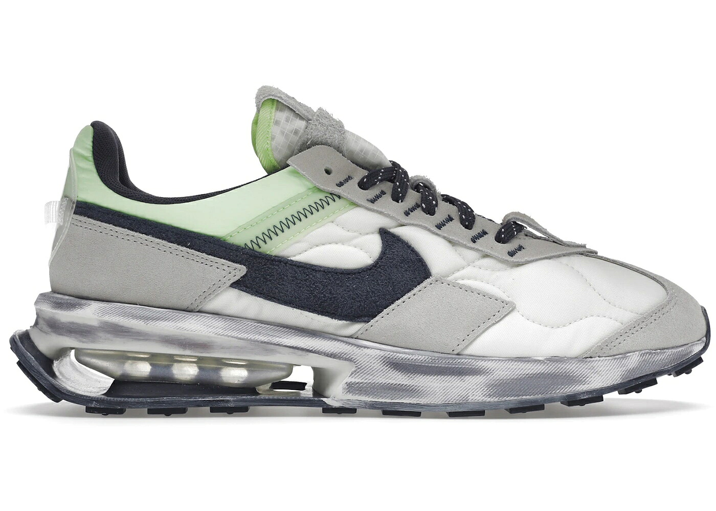 ナイキ マックス 白いこと 白いこと カーキ エア湖マックス スニーカー メンズ NIKE AIR MAX PRE-DAY OFF WHITE KHAKI VOLT / OFF WHITE KHAKI OBSIDIAN
