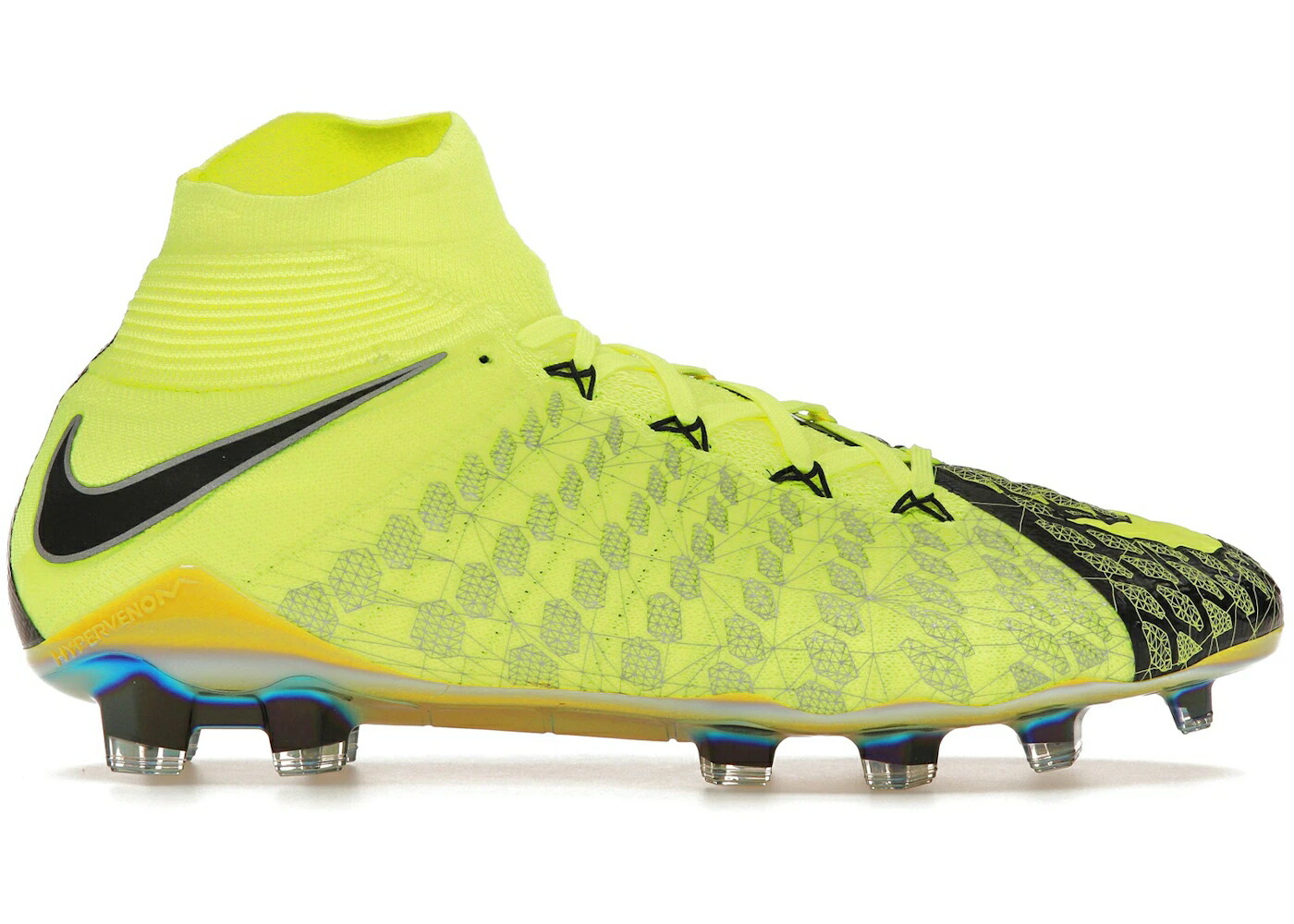 ナイキ ハイパーベノム 黒いこと 黒いこと クリムゾン スニーカー メンズ NIKE HYPERVENOM 3 EA SPORTS FIFA 18 / VOLT BLACK BLACK TOTAL CRIMSON