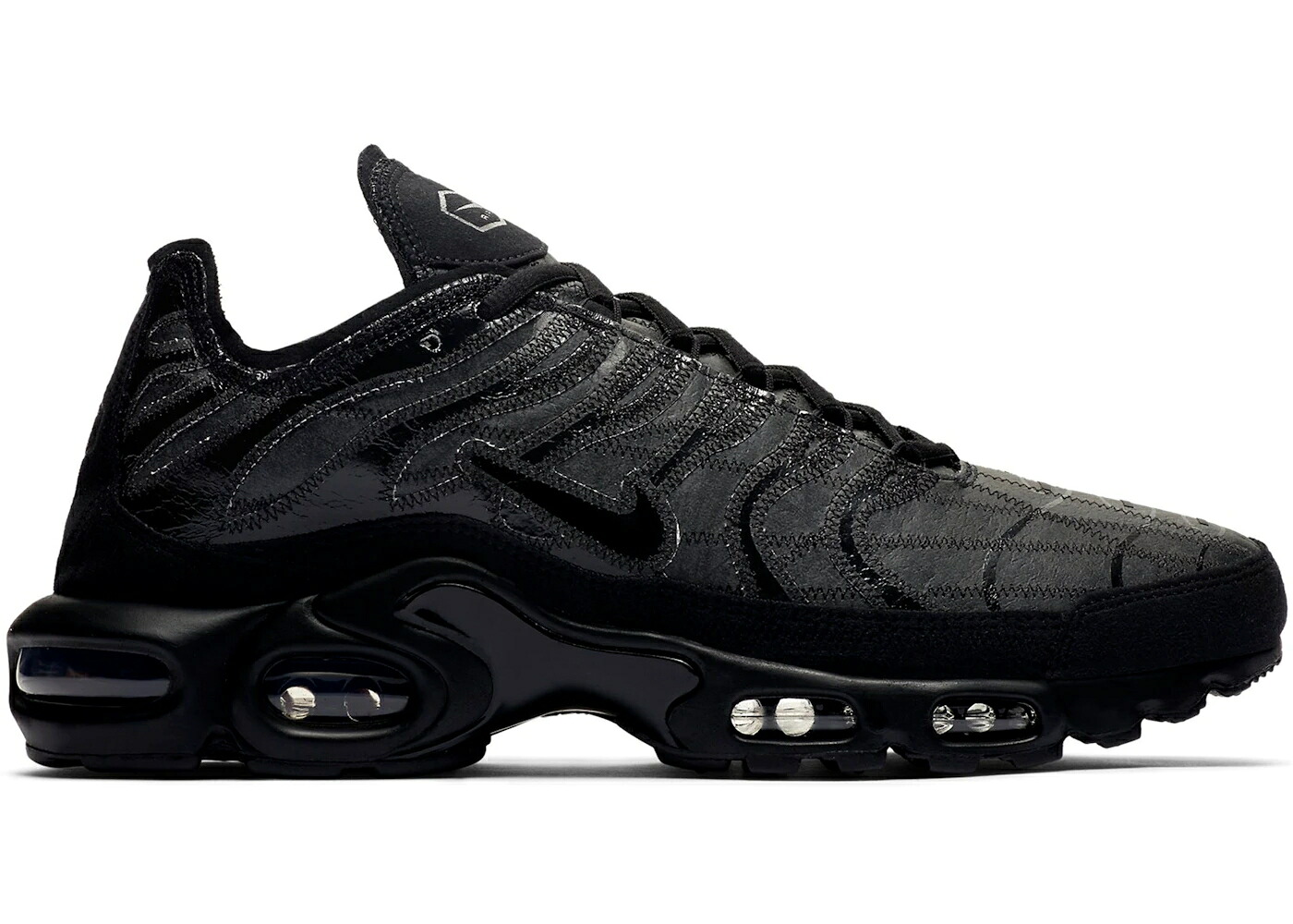 ナイキ マックス 黒いこと 黒いこと エアマックスプラス スニーカー メンズ NIKE AIR MAX PLUS DECON BLACK / BLACK BLACK ANTHRACITE