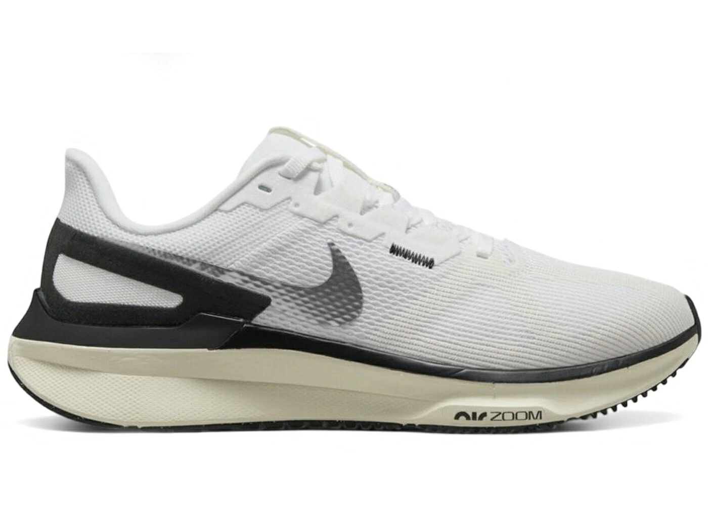 ナイキ 望遠レンズ 白いこと 白いこと 黒いこと 黒いこと WOMEN\u0027S スニーカー レディース NIKE AIR ZOOM STRUCTURE 25 WHITE SAIL BLACK (WOMEN\u0027S) / WHITE SAIL COCONUT MILK BLACK