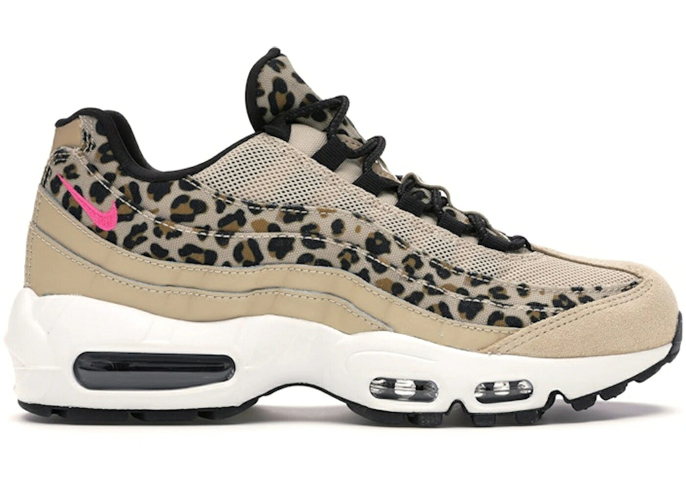 ナイキ マックス レーザー 黒色 ブラック エアマックス WOMEN'S スニーカー レディース NIKE AIR MAX 95 ANIMAL PACK (WOMEN'S) / DESERT ORE LASER FUCHSIA BLACK