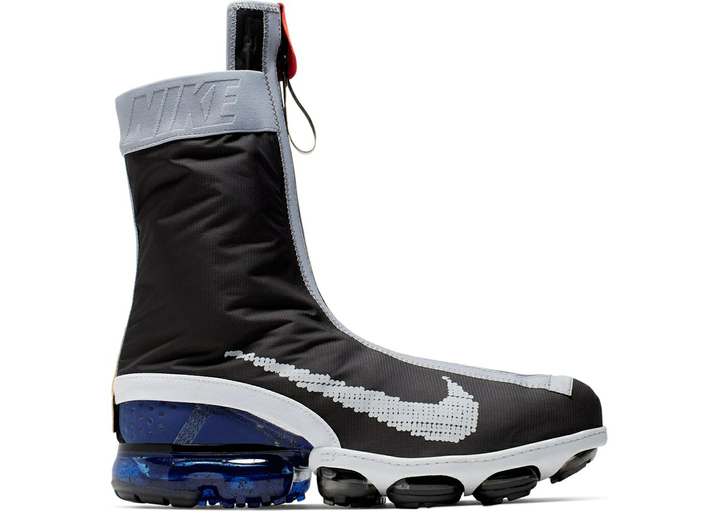 ナイキ 飛球編み物 黒いこと 黒いこと 白いこと 白いこと エアヴェイパーマックス スニーカー メンズ NIKE AIR VAPORMAX FLYKNIT GATOR ISPA BLACK / BLACK BLACK WHITE