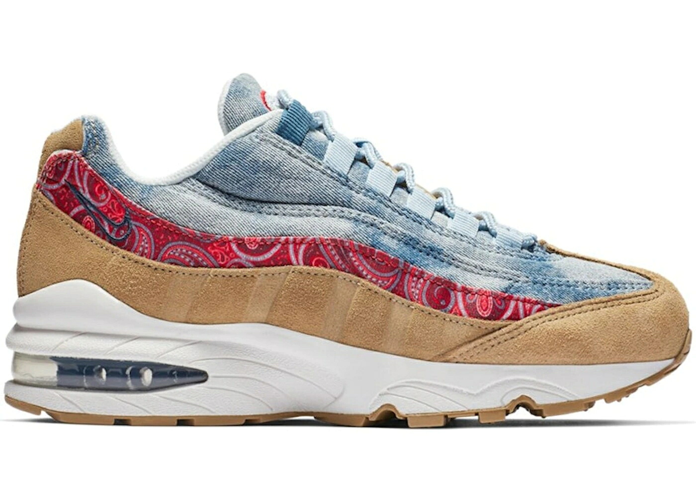ナイキ マックス ワイルド ベージュ 赤 赤いこと 大気圏マックス お坊っちゃん キッズ NIKE AIR MAX 95 WILD WEST (GS) / PARTICLE BEIGE UNIVERSITY RED もの言う花 マタニティ スニーカー