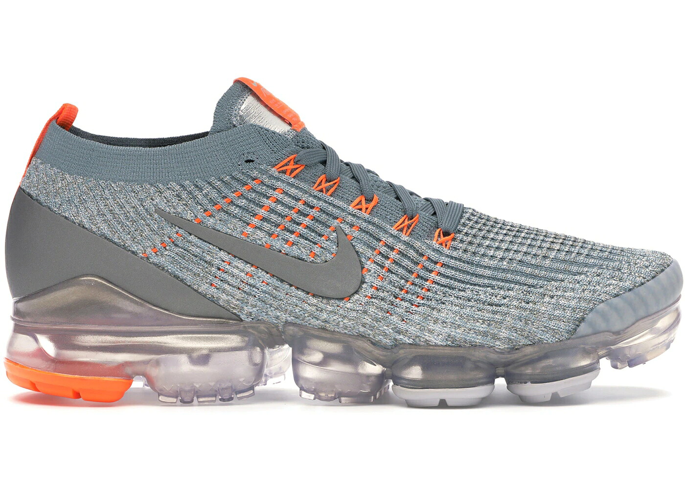 ナイキ フライニット 灰色 グレー エアヴェイパーマックス スニーカー メンズ NIKE AIR VAPORMAX FLYKNIT 3 AVIATOR GREY METALLIC PEWTER / AVIATOR GREY VAST GREY LIGHT｜スニケス