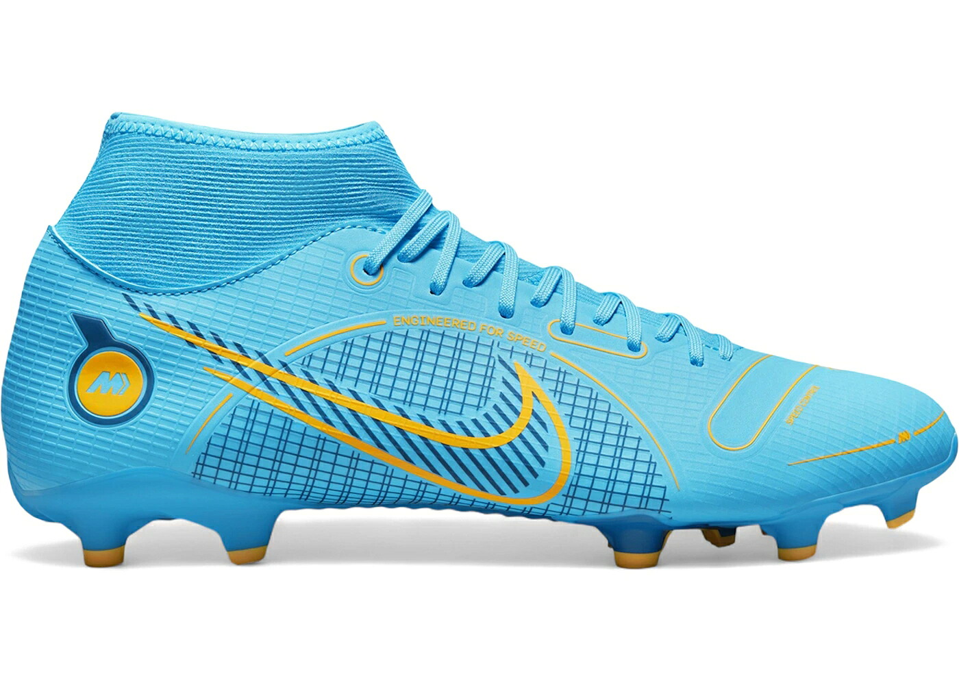 ナイキ アカデミー 青色 ブルー レーザー スニーカー メンズ NIKE MERCURIAL SUPERFLY 8 ACADEMY MG BLUEPRINT PACK / CHLORINE BLUE MARINA LASER