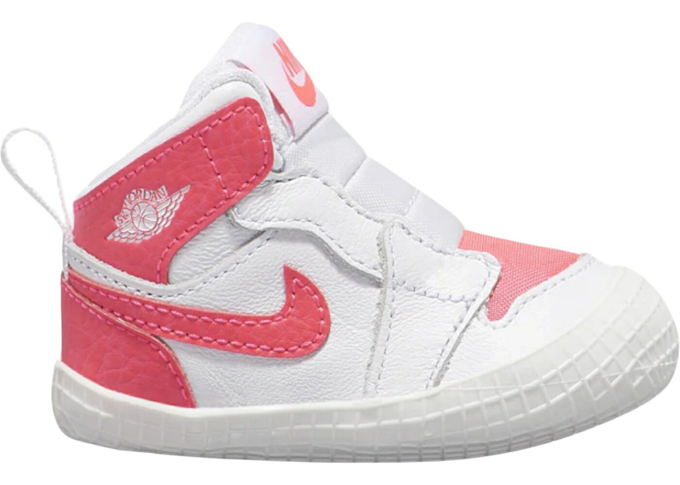 ナイキ ジョーダン さくら色 白いこと 白いこと お坊っちゃん キッズ JORDAN 1 RETRO CRIB BOOTIE RACER PINK (I) / WHITE RACER PINK