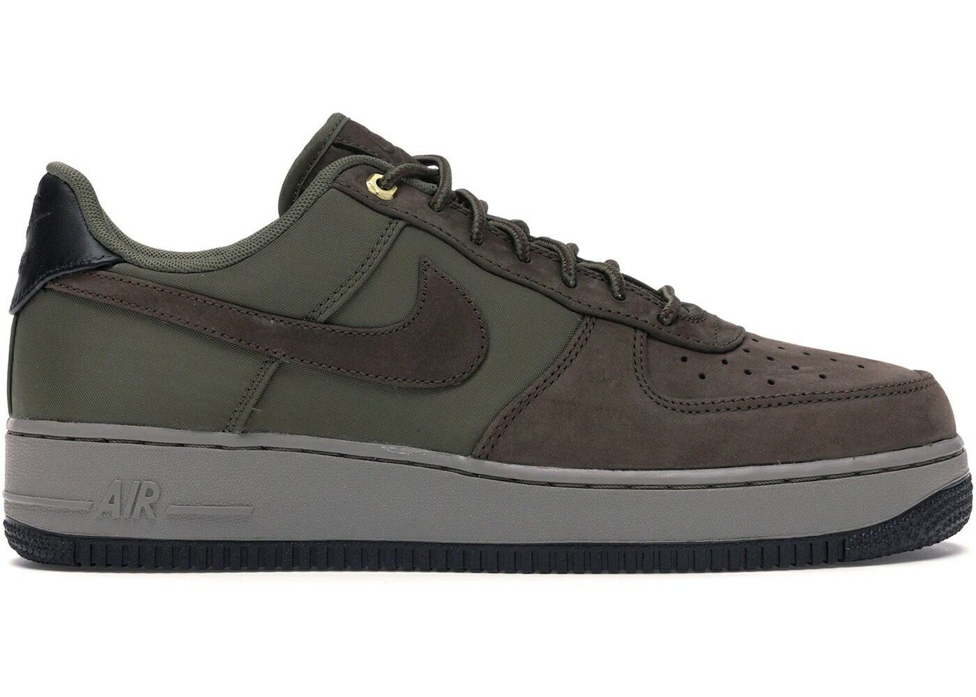 ナイキ プレミアム 茶色 ブラウン アーミー オリーブ エアフォース スニーカー メンズ NIKE AIR FORCE 1 LOW PREMIER BEEF AND BROCCOLI / BAROQUE BROWN ARMY OLIVE MEDIUM