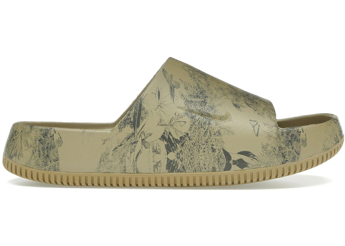 ナイキ サンダル ベージュ スニーカー メンズ NIKE CALM SLIDE PARACHUTE BEIGE ANTHRACITE / PARACHUTE BEIGE ANTHRACITE