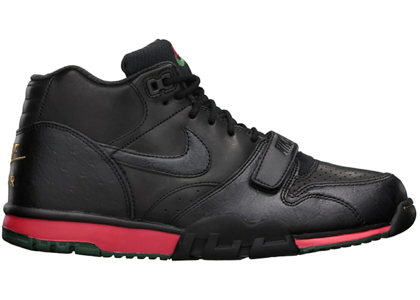 ナイキ 調教師 黒いこと 黒いこと 赤 赤いこと 大気圏調教師 スニーカー メンズ NIKE AIR TRAINER 1 DRAFT DAY / BLACK BLACK HYPER RED GEROGE