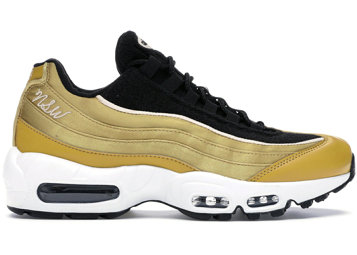 ナイキ マックス ウィート ゴールド 黒いこと 黒いこと エア湖マックス WOMEN\u0027S スニーカー レディース NIKE AIR MAX 95 WHEAT GOLD BLACK (WOMEN\u0027S) / WHEAT GOLD WHEAT GOLD BLACK