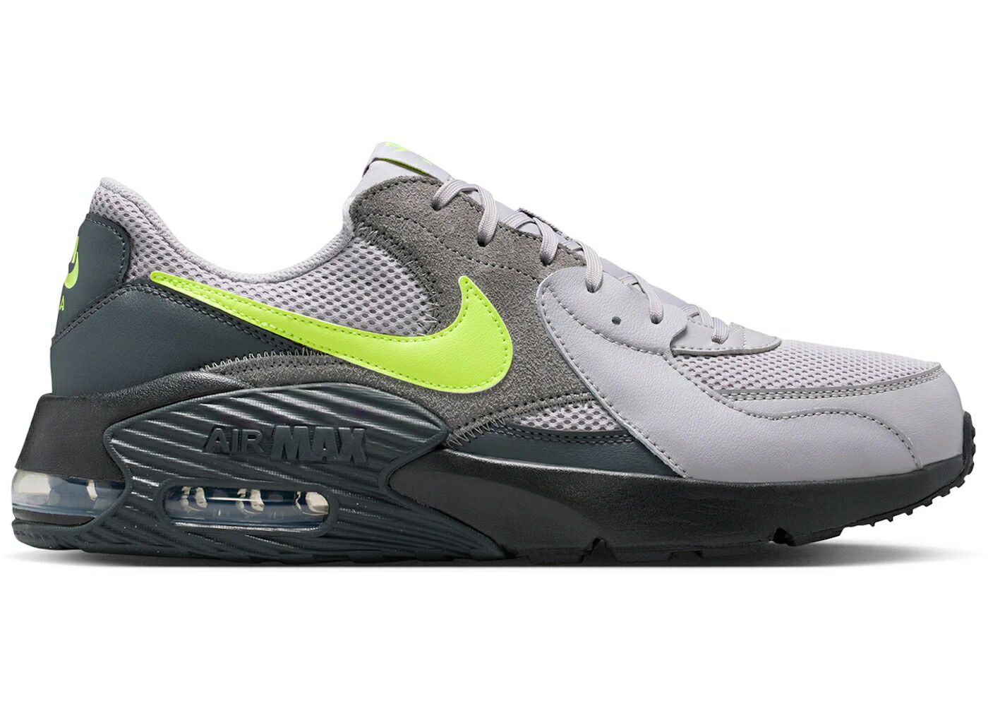 ナイキ マックス 灰色 グレー 黒色 ブラック エアマックス スニーカー メンズ NIKE AIR MAX EXCEE ATMOSPHERE GREY ANTHRACITE NEON / ATMOSPHERE GREY ANTHRACITE BLACK