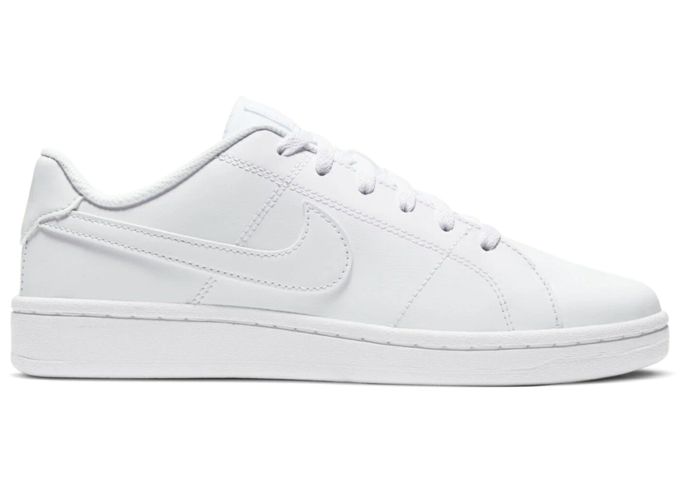 ナイキ 厚地の外套 白いこと 白いこと WOMEN\u0027S スニーカー レディース NIKE COURT ROYALE 2 LOW TRIPLE WHITE (WOMEN\u0027S) / WHITE WHITE WHITE