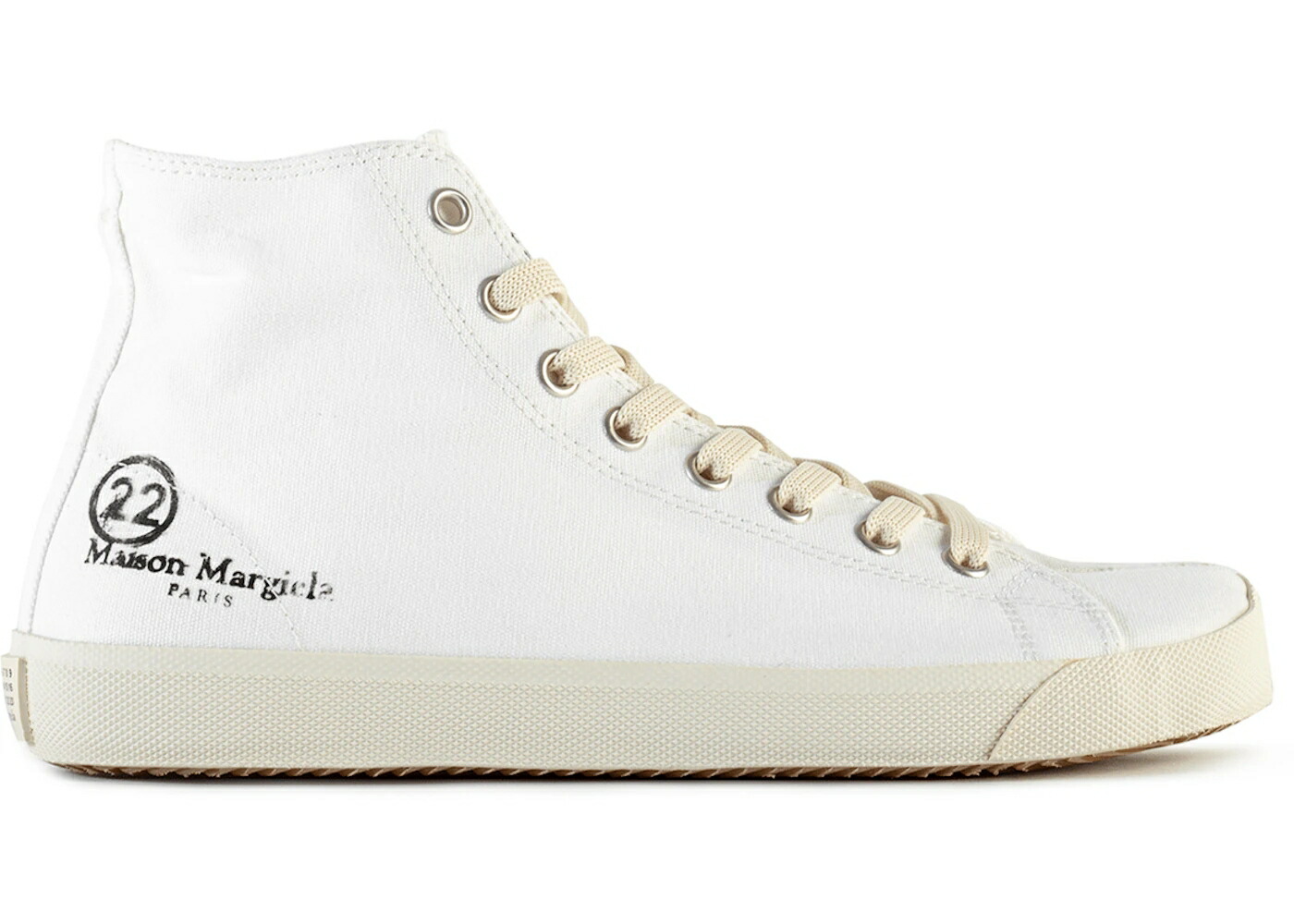 メゾンマルジェラ バンダル ハイ 白色 ホワイト スニーカー メンズ MAISON MARGIELA MAISON MARGIELA TABI VANDAL HIGH WHITE / WHITE WHITE