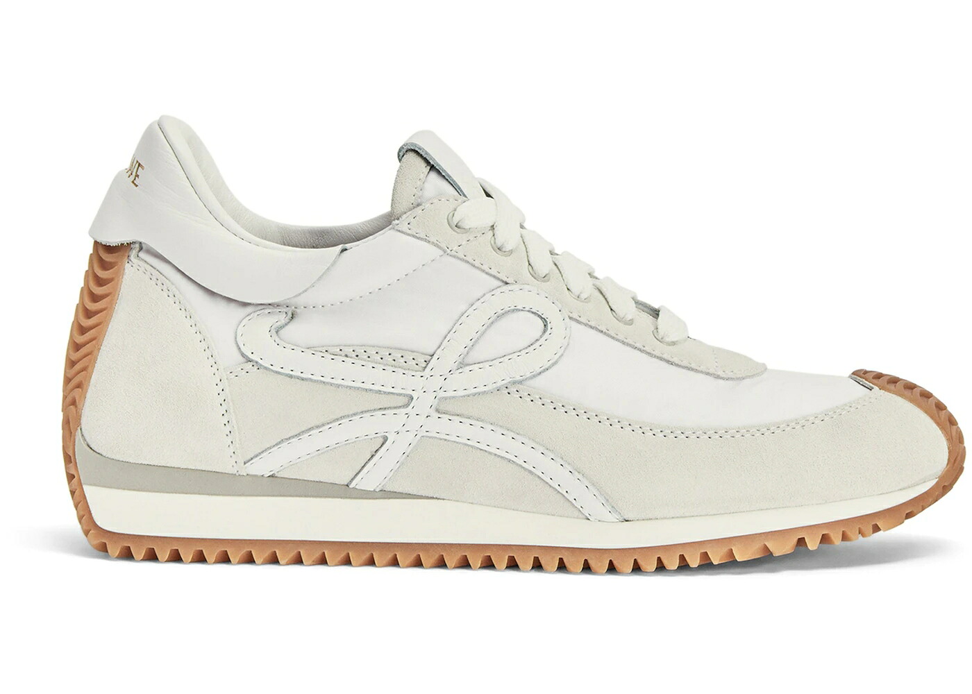 ロエベ 流れ受け答え 白いこと 白いこと スエードクロス スウェード WOMEN\u0027S スニーカー レディース LOEWE FLOW RUNNER WHITE SUEDE (WOMEN\u0027S) /