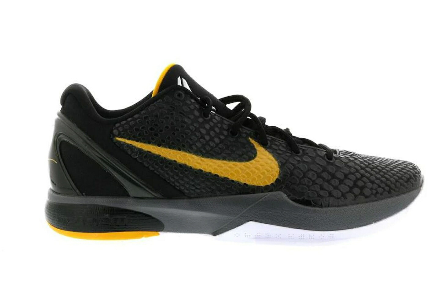 ナイキ コービー 黒いこと 黒いこと 薄墨色 薄墨色 白いこと 白いこと スニーカー メンズ NIKE KOBE 6 BLACK DEL SOL / BLACK DEL SOL DARK GREY WHITE
