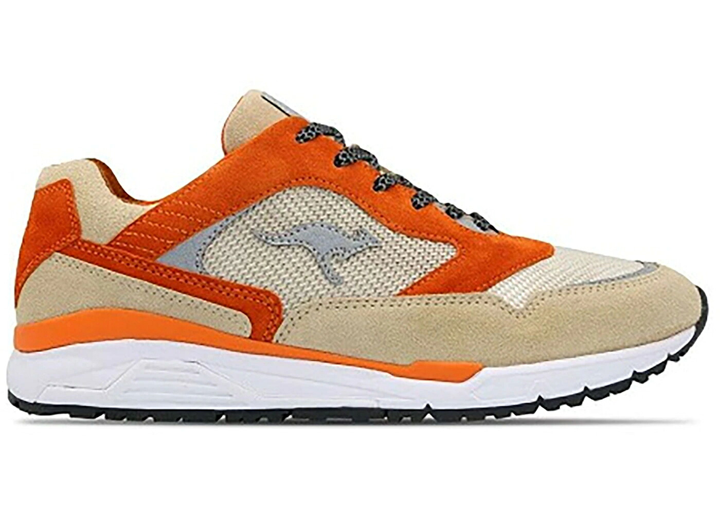 アルティメイト 無し ベージュ 橙 オレンジ色 スニーカー メンズ KANGAROOS ULTIMATE TRIPLE ZERO / BEIGE ORANGE