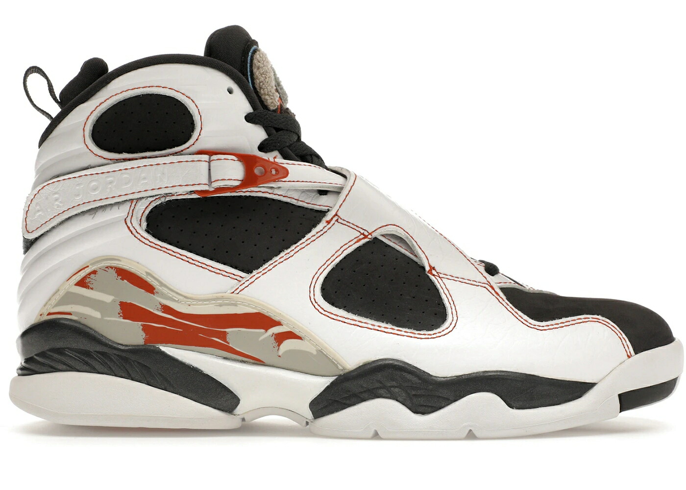 ナイキ ジョーダン 黒いこと 黒いこと 白いこと 白いこと 橙 オレンジ色 スニーカー メンズ JORDAN 8 RETRO BLACK TOE / WHITE ANTHRACITE DARK ORANGE