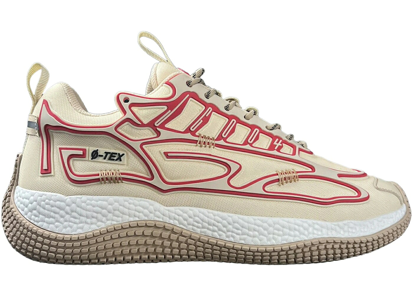 赤 赤いこと スニーカー メンズ JOHN GEIGER JOHN GEIGER 004 CHAMPAGNE / CHAMPAGNE RED