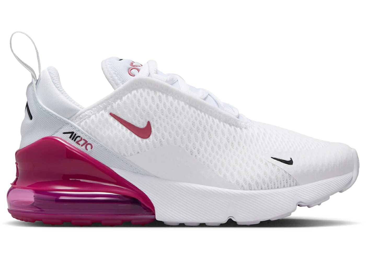 ナイキ マックス 白いこと 白いこと 黒いこと 黒いこと 大気圏マックス お坊っちゃん キッズ NIKE AIR MAX 270 WHITE SWEET BEET (なおなお書き) / WHITE BLACK SWEET BEET もの言う花 マタニティ スニーカー