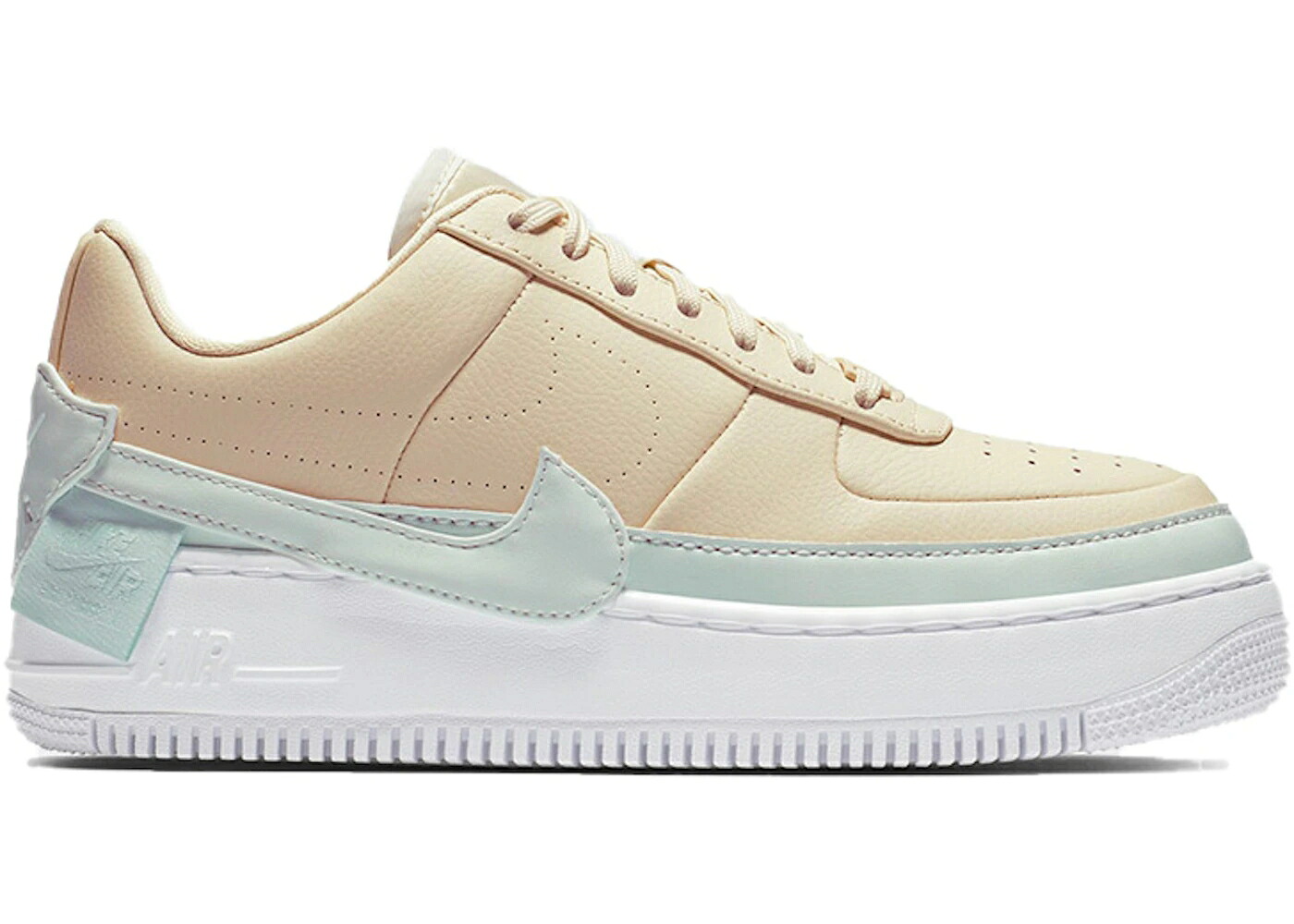 ナイキ 皮膚軟化剤 白いこと 白いこと アクア 空軍 WOMEN\u0027S スニーカー レディース NIKE AIR FORCE 1 JESTER XX LIGHT CREAM (WOMEN\u0027S) / LIGHT CREAM WHITE GHOST AQUA