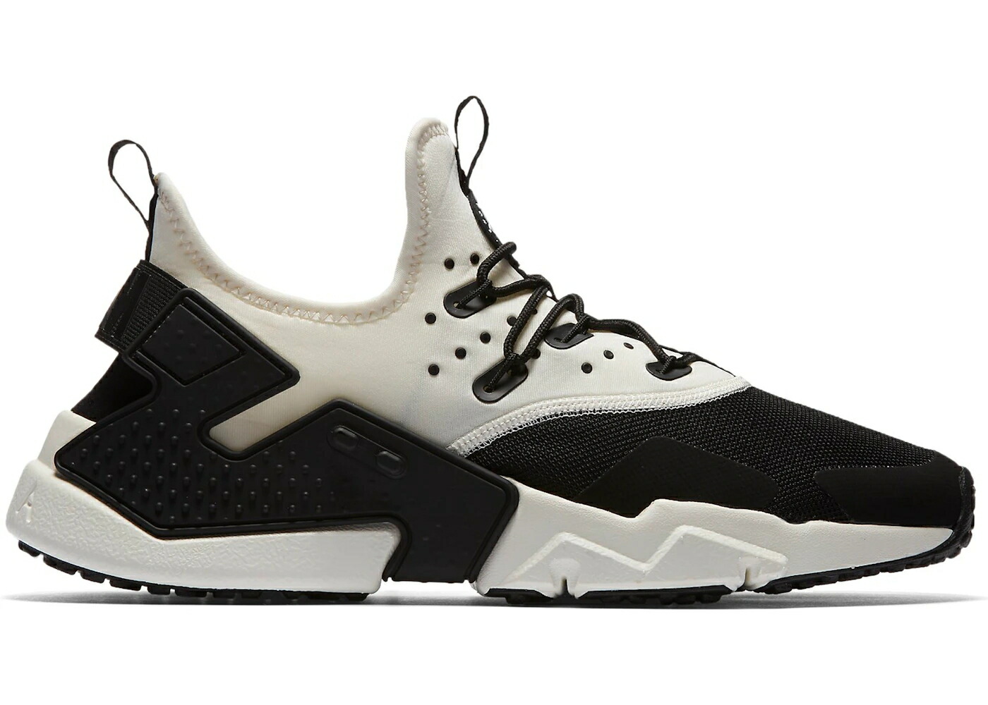 ナイキ ハラチ 黒色 ブラック 白色 ホワイト スニーカー メンズ NIKE AIR HUARACHE DRIFT BLACK SAIL / BLACK SAIL WHITE