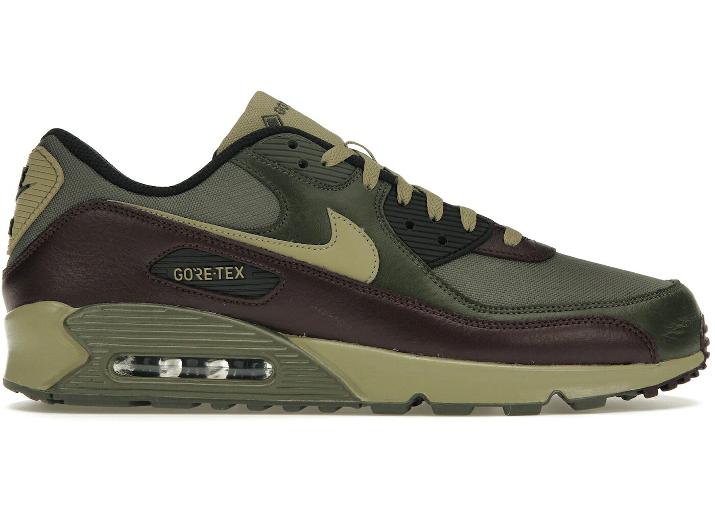 ナイキ マックス ゴアテックス オリーブ 積貨委託貨物 カーキ エア湖マックス スニーカー メンズ NIKE AIR MAX 90 GORE-TEX MEDIUM OLIVE / MEDIUM OLIVE CARGO KHAKI