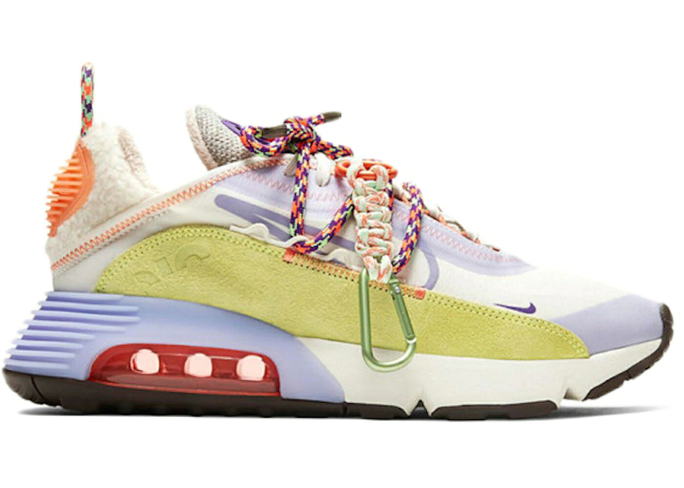 ナイキ マックス 菩提樹 エア湖マックス WOMEN\u0027S スニーカー レディース NIKE AIR MAX 2090 MOUNTAIN CLIMBING (WOMEN\u0027S) / SAIL LILAC ICE LIME