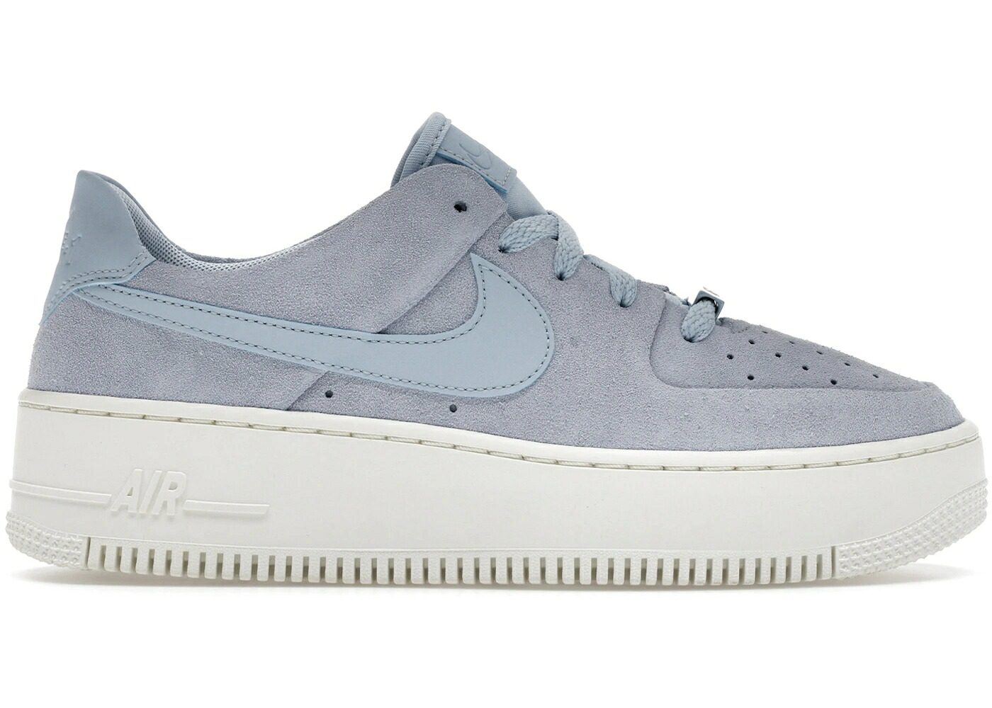 ナイキ 青み 青色 空軍 WOMEN\u0027S スニーカー レディース NIKE AIR FORCE 1 SAGE LOW LIGHT ARMORY BLUE SAIL (WOMEN\u0027S) / LIGHT ARMORY BLUE SAIL LIGHT